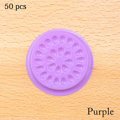 Χονδρική θήκη κόλλας φλάντζας βλεφαρίδων Συγκολλητική παλέτα Eyelash Extension σε πλαστικά εργαλεία μακιγιάζ για βλεφαρίδες