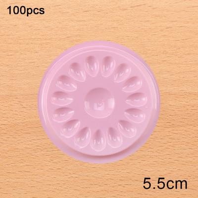 Χονδρική θήκη κόλλας φλάντζας βλεφαρίδων Συγκολλητική παλέτα Eyelash Extension σε πλαστικά εργαλεία μακιγιάζ για βλεφαρίδες