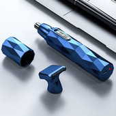 Elektriline raseerimisninakõrva trimmer Ohutu näohooldus Laetav ninakarvade trimmer meestele habemeajamise karvade eemaldamiseks habemenuga