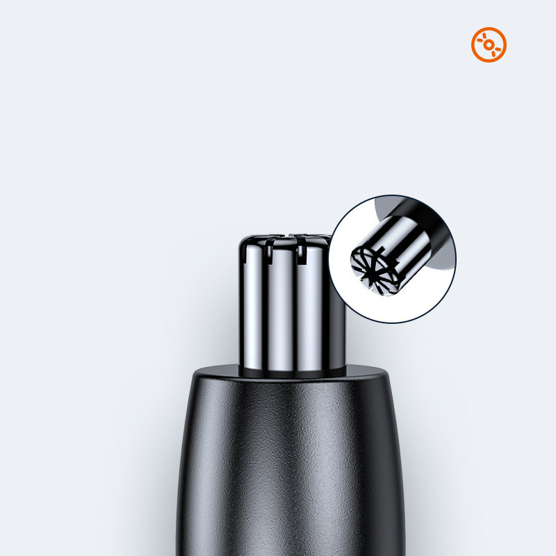 Elektriline raseerimisninakõrva trimmer Ohutu näohooldus Laetav ninakarvade trimmer meestele habemeajamise karvade eemaldamiseks habemenuga