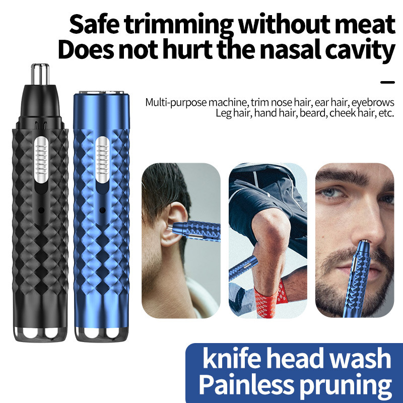 ÚJ elektromos borotválkozó orrfül lábvágó biztonságos arcápoló újratölthető orrszőrvágó férfiaknak borotválkozó szőrtelenítő borotvaszakáll