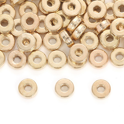 Hulgimüük 200-600 tk 6mm CCB võlu vahehelmed lamedad ümmargused rattad lahtised helmed ehete jaoks. Leidmine DIY tarvikud tarvikud