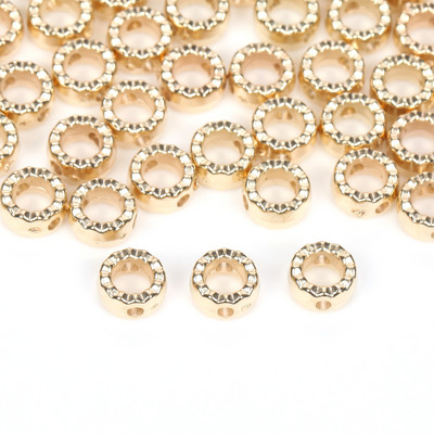 Hulgimüük 200-600 tk 6mm CCB võlu vahehelmed lamedad ümmargused rattad lahtised helmed ehete jaoks. Leidmine DIY tarvikud tarvikud