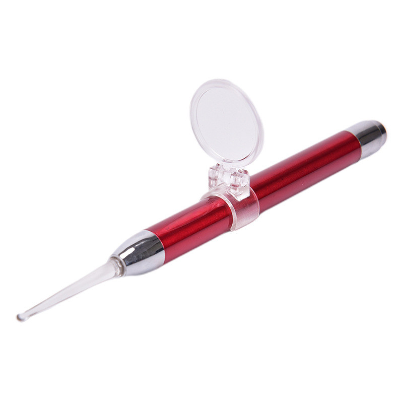 Új baba fültisztító fülzsír eltávolító eszköz zseblámpa Earpick fültisztító fülzsír eltávolító fülküretta fénykanál nagyítóval