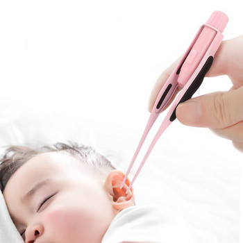 1 σετ Baby Ear Cleaner Εργαλείο αφαίρεσης κεριού αυτιών φακός Earpick Ear Cleaning Earwax Remover