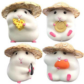 Διακόσμηση ταμπλό Hamster Foodie Hamster Διακοσμήσεις ταμπλό αυτοκινήτου Χαριτωμένα διακοσμητικά ταμπλό αυτοκινήτου με χάμστερ για ενήλικες Παιδιά