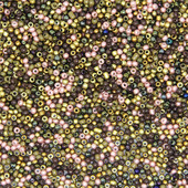 Zlatne višebojne 1,8 mm 800 komada Standardne okrugle jednoličnije češke staklene perle s rupom za sjeme Austrijske staklene perle za djecu Nakit DIY