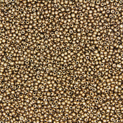 Zlatne višebojne 1,8 mm 800 komada Standardne okrugle jednoličnije češke staklene perle s rupom za sjeme Austrijske staklene perle za djecu Nakit DIY