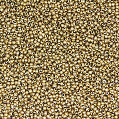 Zlatne višebojne 1,8 mm 800 komada Standardne okrugle jednoličnije češke staklene perle s rupom za sjeme Austrijske staklene perle za djecu Nakit DIY