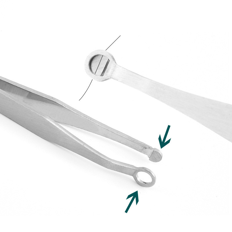 Nosies plaukų kirpimo mašinėlė Nosies plaukų šalinimo pincetai nerūdijančio plieno nosies plaukų barzdos segtukas Aparador De Pelos antakių segtukas grožio priemonė