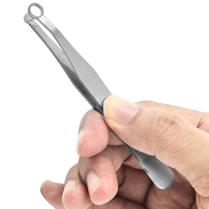 Nosies plaukų kirpimo mašinėlė Nosies plaukų šalinimo pincetai nerūdijančio plieno nosies plaukų barzdos segtukas Aparador De Pelos antakių segtukas grožio priemonė