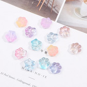 Mix Colors Cat Claw Beads Loose Spacer Glass Beads Charms Σύνδεσμος για βραχιόλι κολιέ Για DIY γυάλινα αξεσουάρ