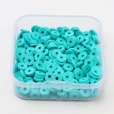 200 tk/karp segatud lamedad ümmargused polümeersed savihelmed saviketas lahtised vahehelmed ehete valmistamiseks isetehtud käevõru kaelakee tarvikud