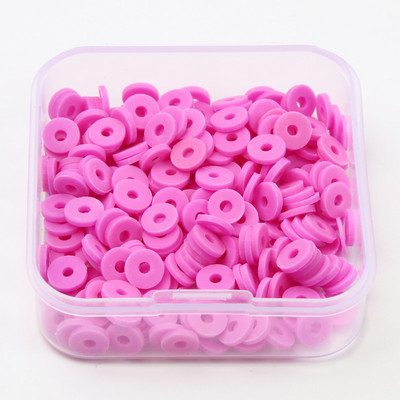 200 tk/karp segatud lamedad ümmargused polümeersed savihelmed saviketas lahtised vahehelmed ehete valmistamiseks isetehtud käevõru kaelakee tarvikud