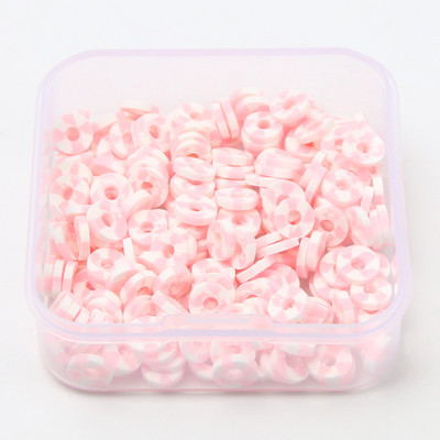 200 tk/karp segatud lamedad ümmargused polümeersed savihelmed saviketas lahtised vahehelmed ehete valmistamiseks isetehtud käevõru kaelakee tarvikud