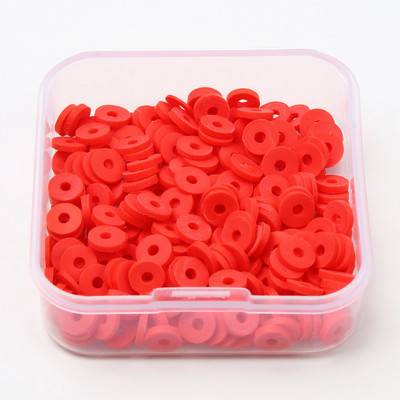 200 tk/karp segatud lamedad ümmargused polümeersed savihelmed saviketas lahtised vahehelmed ehete valmistamiseks isetehtud käevõru kaelakee tarvikud