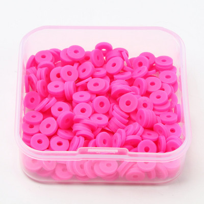 200 tk/karp segatud lamedad ümmargused polümeersed savihelmed saviketas lahtised vahehelmed ehete valmistamiseks isetehtud käevõru kaelakee tarvikud