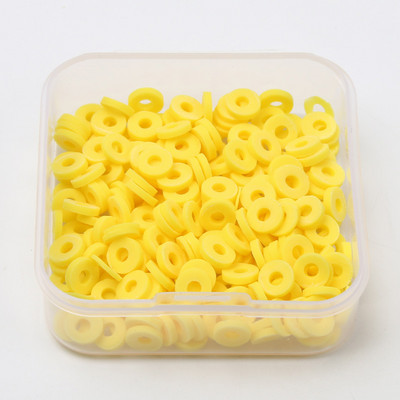 200 tk/karp segatud lamedad ümmargused polümeersed savihelmed saviketas lahtised vahehelmed ehete valmistamiseks isetehtud käevõru kaelakee tarvikud