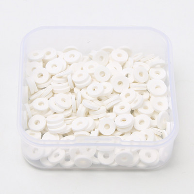 200 tk/karp segatud lamedad ümmargused polümeersed savihelmed saviketas lahtised vahehelmed ehete valmistamiseks isetehtud käevõru kaelakee tarvikud