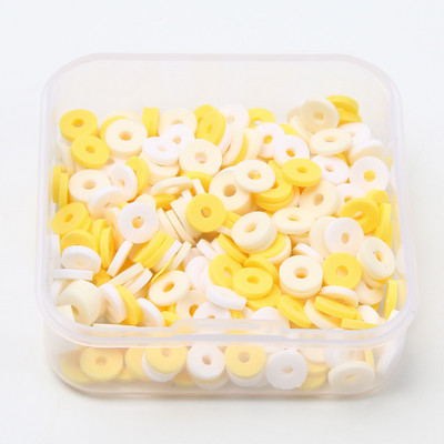 200 tk/karp segatud lamedad ümmargused polümeersed savihelmed saviketas lahtised vahehelmed ehete valmistamiseks isetehtud käevõru kaelakee tarvikud