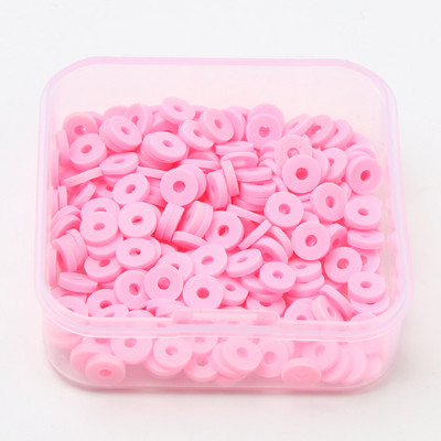 200 tk/karp segatud lamedad ümmargused polümeersed savihelmed saviketas lahtised vahehelmed ehete valmistamiseks isetehtud käevõru kaelakee tarvikud