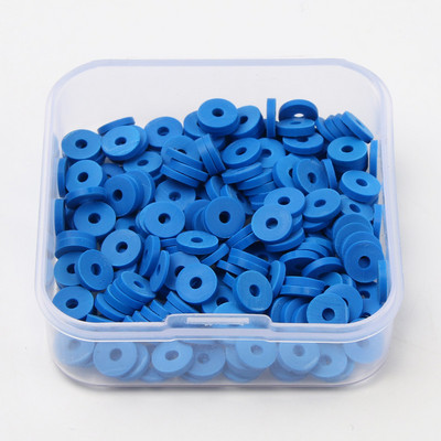 200 tk/karp segatud lamedad ümmargused polümeersed savihelmed saviketas lahtised vahehelmed ehete valmistamiseks isetehtud käevõru kaelakee tarvikud