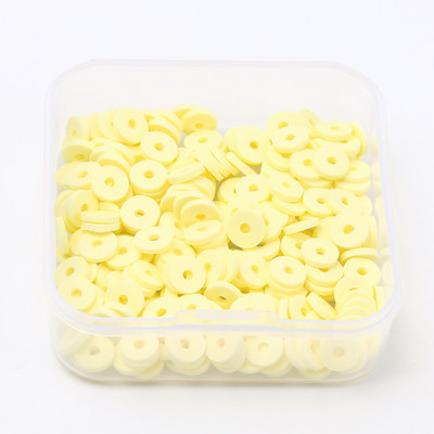 200 tk/karp segatud lamedad ümmargused polümeersed savihelmed saviketas lahtised vahehelmed ehete valmistamiseks isetehtud käevõru kaelakee tarvikud