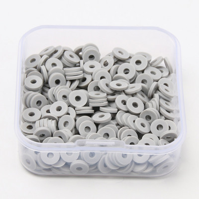 200 tk/karp segatud lamedad ümmargused polümeersed savihelmed saviketas lahtised vahehelmed ehete valmistamiseks isetehtud käevõru kaelakee tarvikud