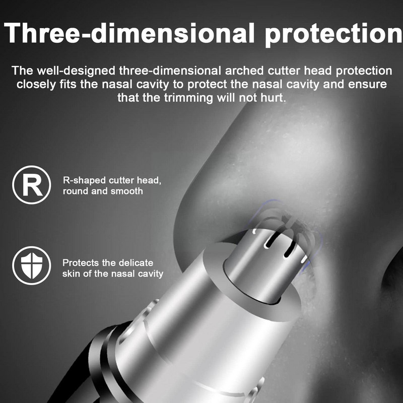 Ηλεκτρικό εργαλείο κοπής μαλλιών μύτης Ξυριστική μηχανή Ξυριστικής μηχανής Γυναικεία Αφαίρεση φρυδιών Ανδρικό κιτ κοπής Καθαρή ξυριστική μηχανή Λαιμού Ear G6g2