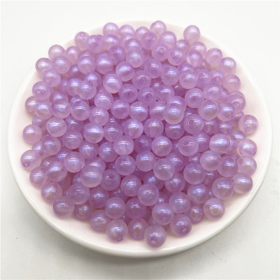 ΝΕΑ 6mm 8mm 10mm Ακρυλικές Χάντρες Αποστάτης Γοργόνας Στρογγυλές Χάντρες για Κοσμήματα Κατασκευή DIY Γούρια Βραχιόλια Αξεσουάρ κολιέ