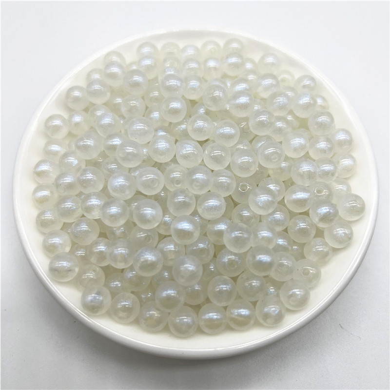 ΝΕΑ 6mm 8mm 10mm Ακρυλικές Χάντρες Αποστάτης Γοργόνας Στρογγυλές Χάντρες για Κοσμήματα Κατασκευή DIY Γούρια Βραχιόλια Αξεσουάρ κολιέ