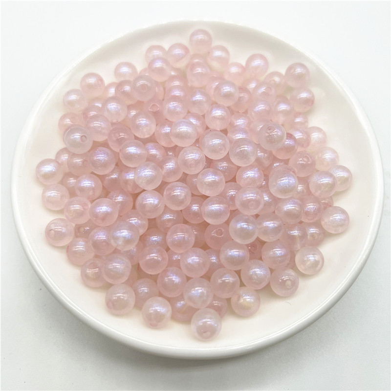 ΝΕΑ 6mm 8mm 10mm Ακρυλικές Χάντρες Αποστάτης Γοργόνας Στρογγυλές Χάντρες για Κοσμήματα Κατασκευή DIY Γούρια Βραχιόλια Αξεσουάρ κολιέ