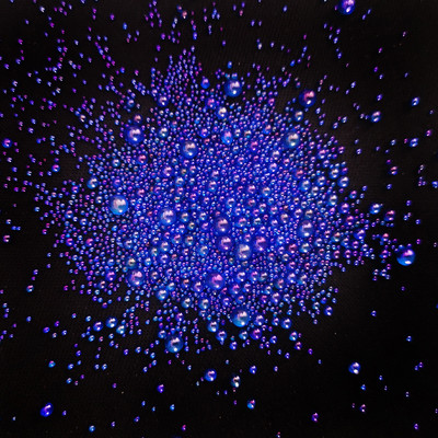 Klaasmulli rant mittepoorne AB maagiline väike ümmargune rant mullihelmes läbipaistev blister küünte täiustamise mikrohelmes isetegemise materjal