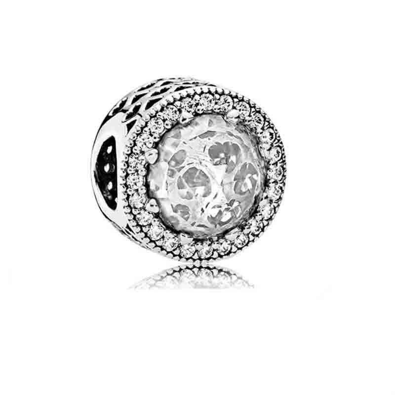 Uus kahepoolne ümmargune opaal Pandora käevõru DIY naiste ehete jaoks