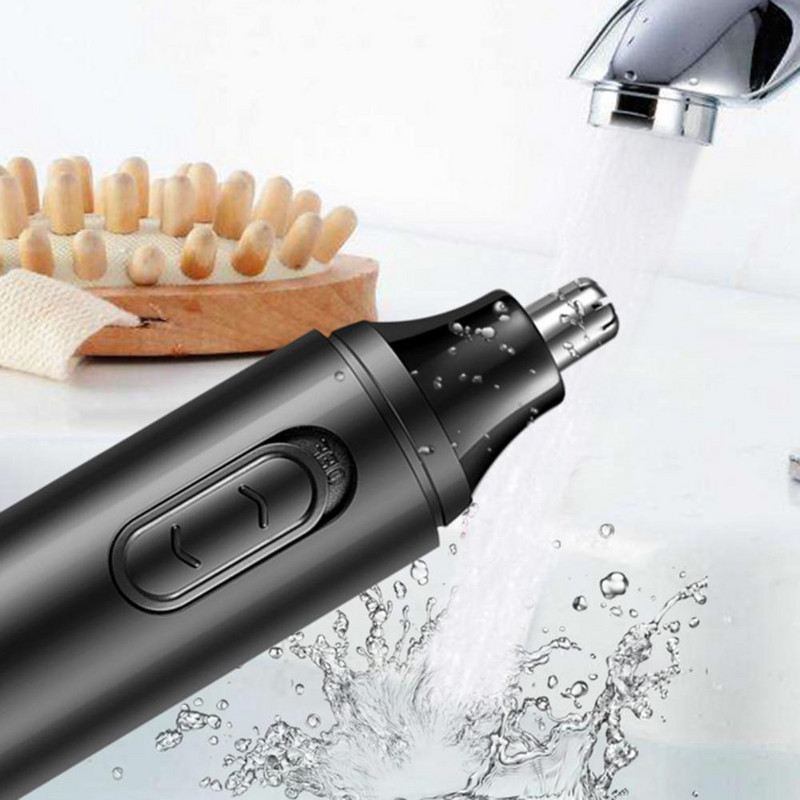 1 komplekt vastupidav ja kompaktne ninakarvade eemaldaja, mida on lihtne puhastada, naiste juuksur, meeste elektriline juhtmevaba ninakarvade trimmer