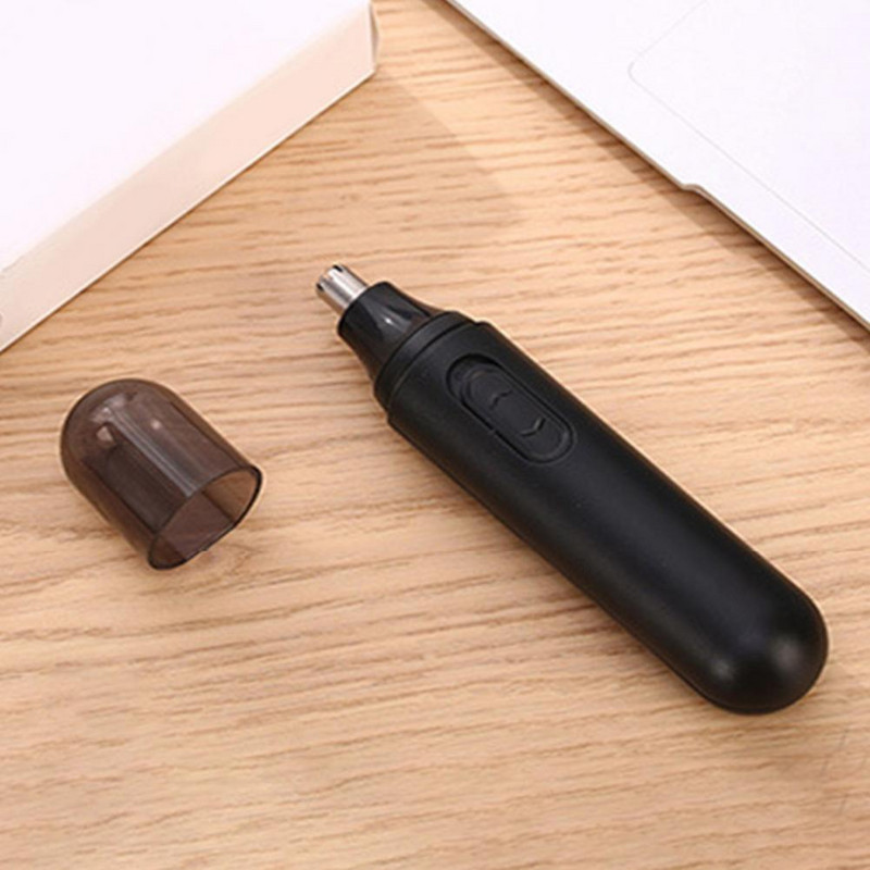 1 komplekt vastupidav ja kompaktne ninakarvade eemaldaja, mida on lihtne puhastada, naiste juuksur, meeste elektriline juhtmevaba ninakarvade trimmer