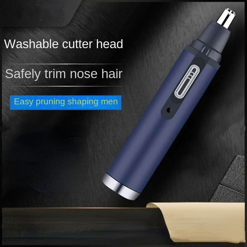 Mașină de tuns electrică pentru nas, reîncărcabilă, multi-kinetică, unisex, complet automată, lavabilă, pentru bărbierit.