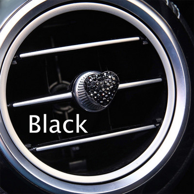 6 tk Moodsad autokleebised 6 värvi kristallist kivist automaatkäivitusega mootori süütevõtmepael auto sisetarvikute jaoks