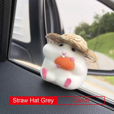 Universal Διακόσμηση παραθύρου αυτοκινήτου Κονσόλα χάμστερ Χαριτωμένη κούκλα Κρεμαστό εσωτερικό αυτοκινήτου Αξεσουάρ αυτοκινήτου Ταμπλό αυτοκινήτου Δροσερή διακόσμηση