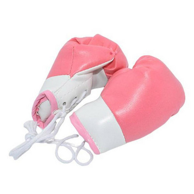 2 τεμάχια/Ζεύγος μίνι γάντια του μποξ Κρεμαστό αυτοκίνητο Μονόχρωμο Μινιατούρα γάντια διάτρησης Διακόσμηση τοίχου σπιτιού για τσάντα αυτοκινήτου σπιτιού