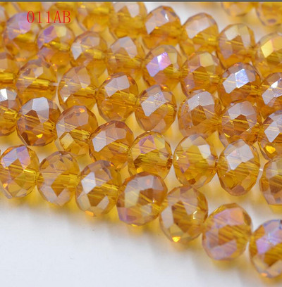 hulgimüük 50tk partii A string 6mm valge,punane AB,roosa AB lihvitud klaasist kristallhelmed 10 värvivalik