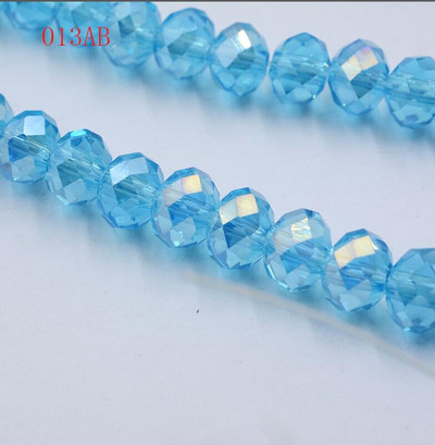 hulgimüük 50tk partii A string 6mm valge,punane AB,roosa AB lihvitud klaasist kristallhelmed 10 värvivalik