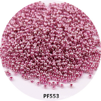5/10g 1,5mm Ομοιόμορφες μεταλλικές χάντρες μπρονζέ γυάλινες χάντρες 15/0 Golden Japan Loose Seed Beads for Jewelry Making Bracelets Accessories DIY