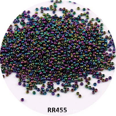 5/10g 1,5mm Ομοιόμορφες μεταλλικές χάντρες μπρονζέ γυάλινες χάντρες 15/0 Golden Japan Loose Seed Beads for Jewelry Making Bracelets Accessories DIY