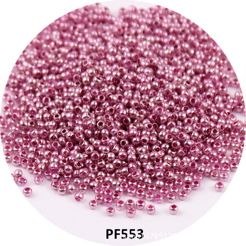 5/10g 1,5mm Ομοιόμορφες μεταλλικές χάντρες μπρονζέ γυάλινες χάντρες 15/0 Golden Japan Loose Seed Beads for Jewelry Making Bracelets Accessories DIY