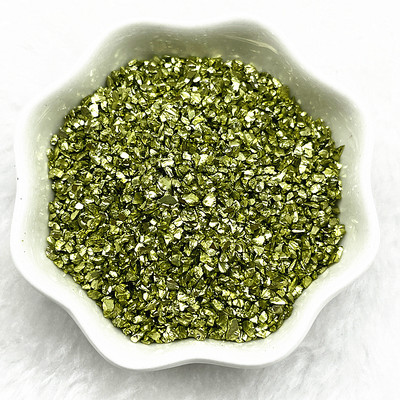 15g/tétel Színes Üveg Fém Zúzott Kövek Szilikon Gyanta Töltelékek Ékszerkészítéshez Barkácsolás Epoxigyanta Forma körömdíszítés