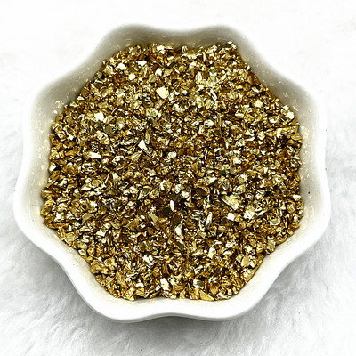 15g/tétel Színes Üveg Fém Zúzott Kövek Szilikon Gyanta Töltelékek Ékszerkészítéshez Barkácsolás Epoxigyanta Forma körömdíszítés