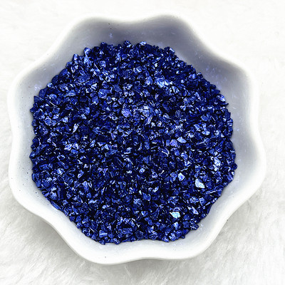 15g/tétel Színes Üveg Fém Zúzott Kövek Szilikon Gyanta Töltelékek Ékszerkészítéshez Barkácsolás Epoxigyanta Forma körömdíszítés