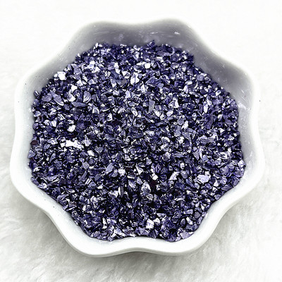 15g/tétel Színes Üveg Fém Zúzott Kövek Szilikon Gyanta Töltelékek Ékszerkészítéshez Barkácsolás Epoxigyanta Forma körömdíszítés