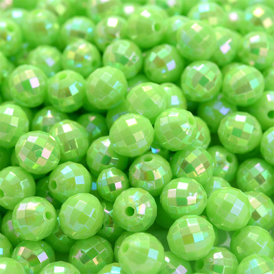 6mm 8mm polüeedriga lihvitud muldhelmed akrüülhelmed ehete valmistamiseks DIY lahtised vahehelmed kõrvarõngad käevõrud käsitöötarbed